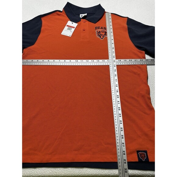Chicago Bears Nike Polo Golf Shirt Mens Size Large NFL Football NWT New Chitown - Picture 6 of 11